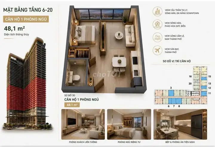 Peninsula Private Дананг – апартаменты DN Downtown по цене застройщика 1 этап