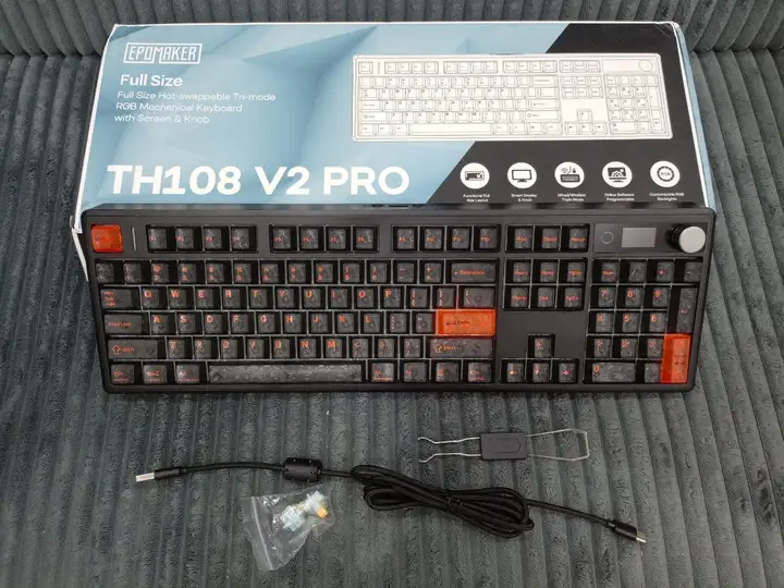Механическая клавиатура Epomaker TH108 V2 Pro