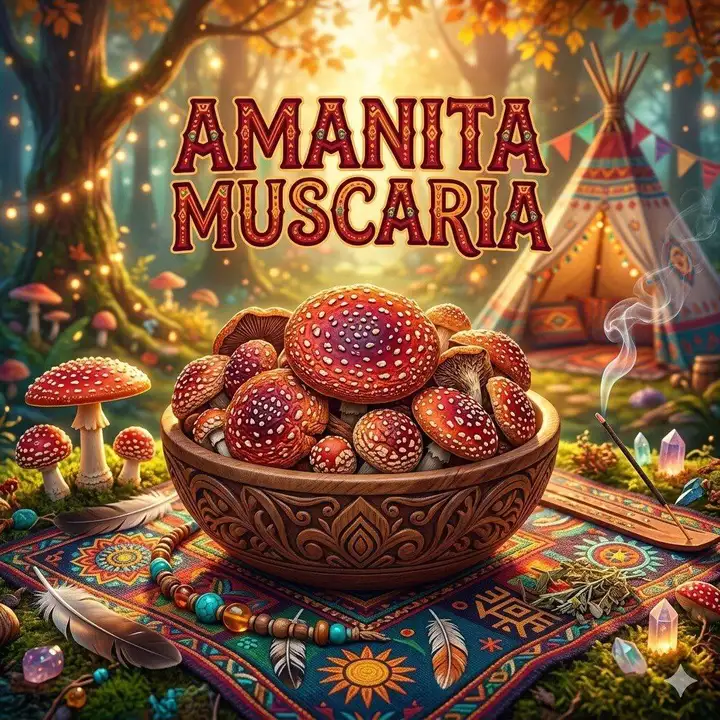 Красный мухомор (Amanita Muscaria)