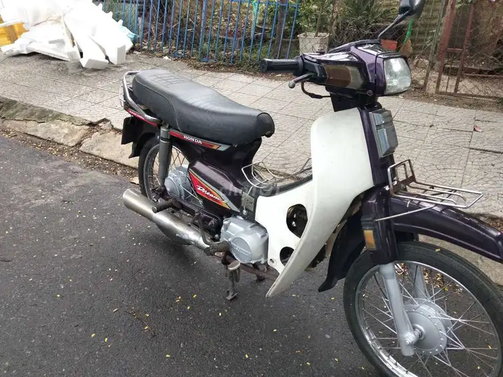 Honda Dream, фиолетовый, белый