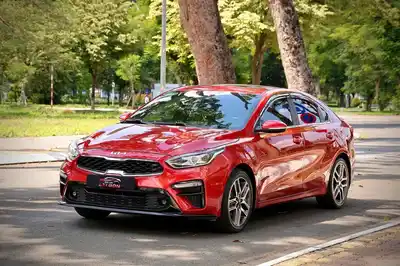 KIA Cerato 2021 Premium 70 000 км, красный