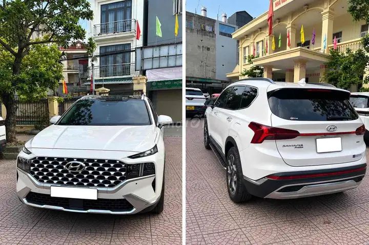 Hyundai SantaFe Premium 7 мест Белый 25 933 км