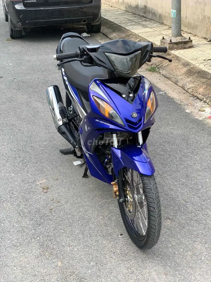Yamaha Exciter 135 синий с легким тюнингом пластика