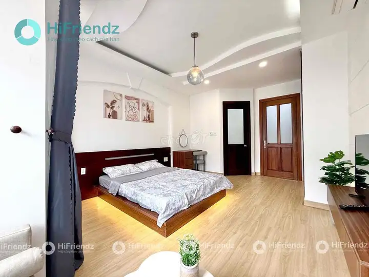 1-комнатная 45м² с балконом и кухней, Дао Зуи Ань