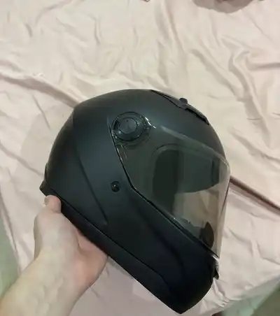 Шлем Royal Full face черный матовый