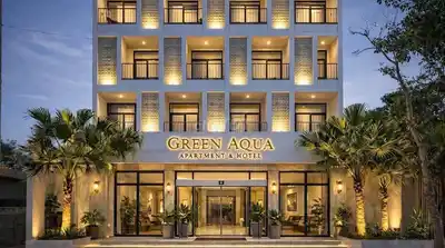 Апартаменты Green Aqua, Дананг, 200 м² с садом и бассейном