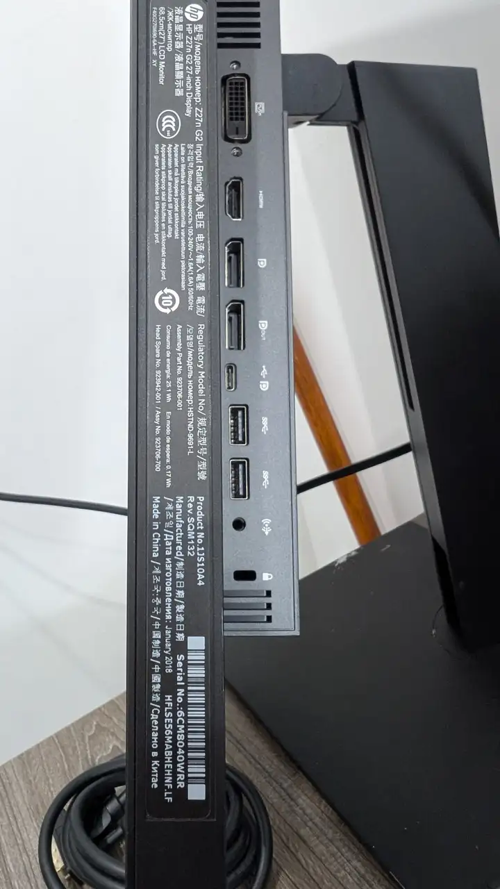 Монитор HP Z27n G2 27" 2K