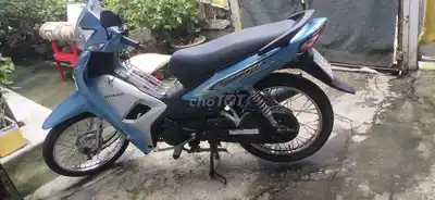 HONDA WAVE Alpha 2018 109CC сине-черно-серебристый