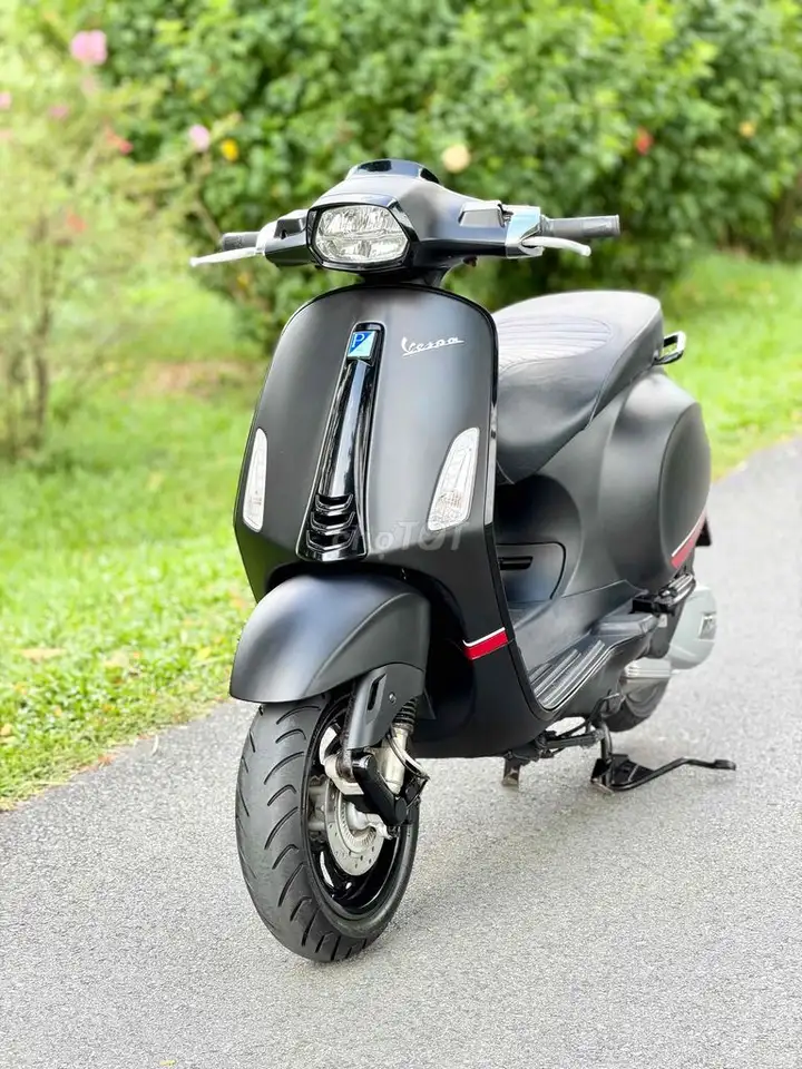 Piaggio Sprint 125cc ABS 2021, черный матовый, тюнинг