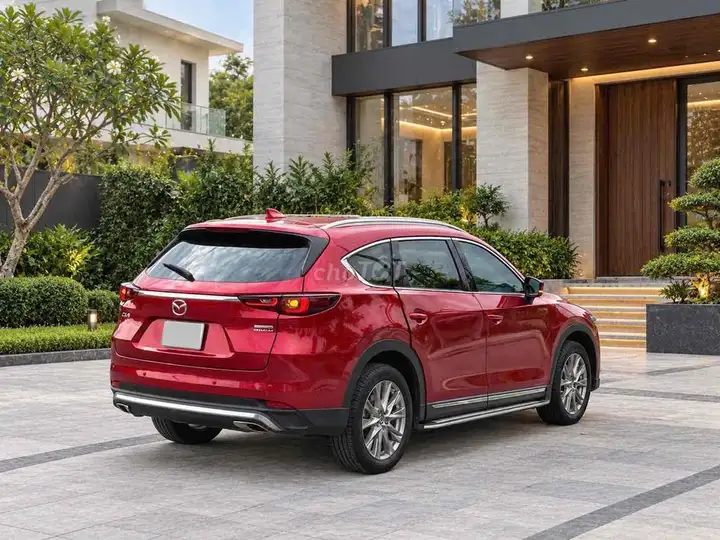 Mazda CX-8 Premium 2024, красный, состояние нового