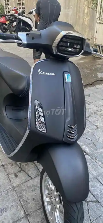 Piaggio Sprint 125 iGet ABS 2018 Черный матовый