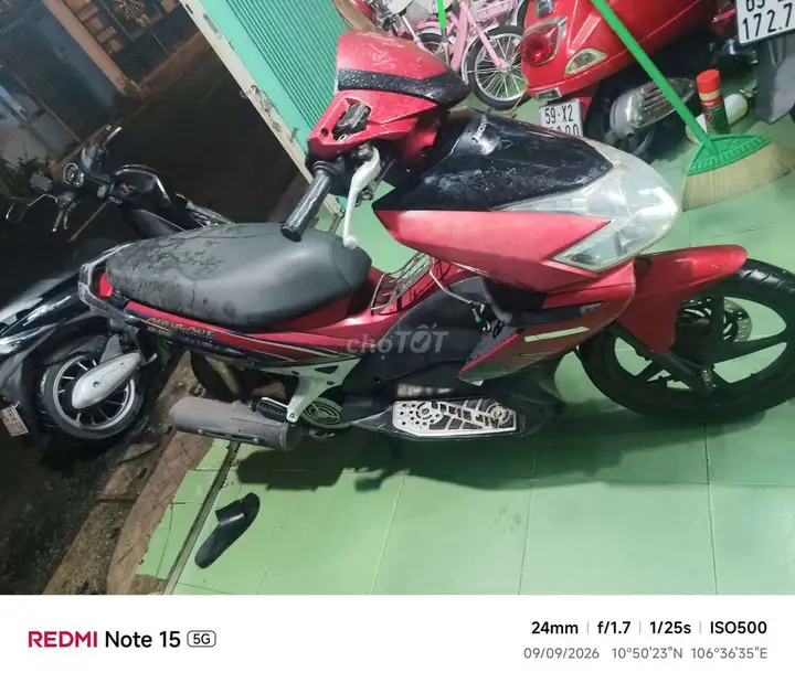 Honda Air Blade 2009, красный