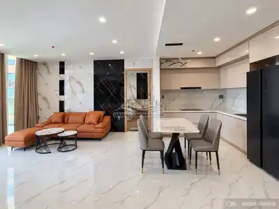Апартаменты с 2 спальнями в Bạch Đằng Complex и видом на реку Хан | E616