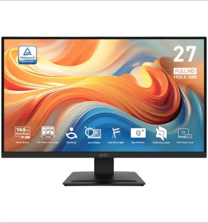 Продам 2 монитора Edra EGM27Q100P 2K и MSI PRO MP273L E14 27-inch IPS 144Hz