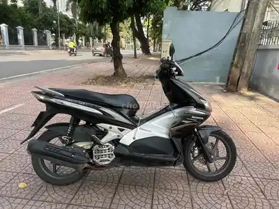 Honda Air Blade 2010 Черно-серебристый