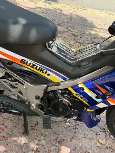 Сузуки RGV 2003 Синий Белый Черный