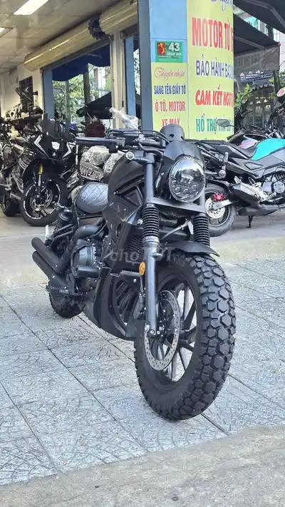 Honda Rebel 500 6000 км черный