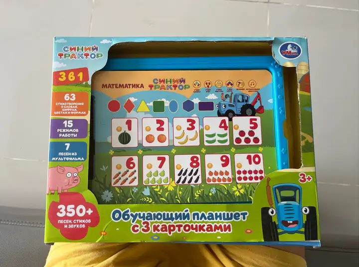 Обучающий планшет «Синий Трактор» ТМ «УМка»