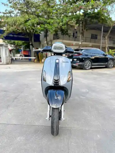 Электроскутер Dibao Vespa GTDD Серо-зеленый