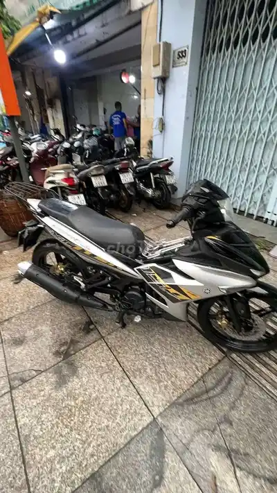Yamaha Exciter 150 2017 Черно-серебристый