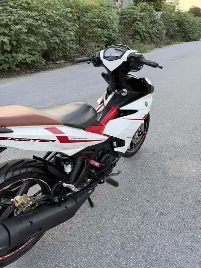 Yamaha Exciter 150 белый/красный, один владелец, тюнинг