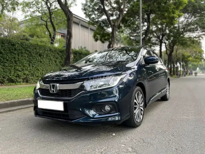 Honda City 2018 синий автомат