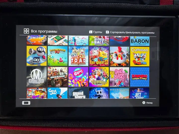 Nintendo Switch прошитая