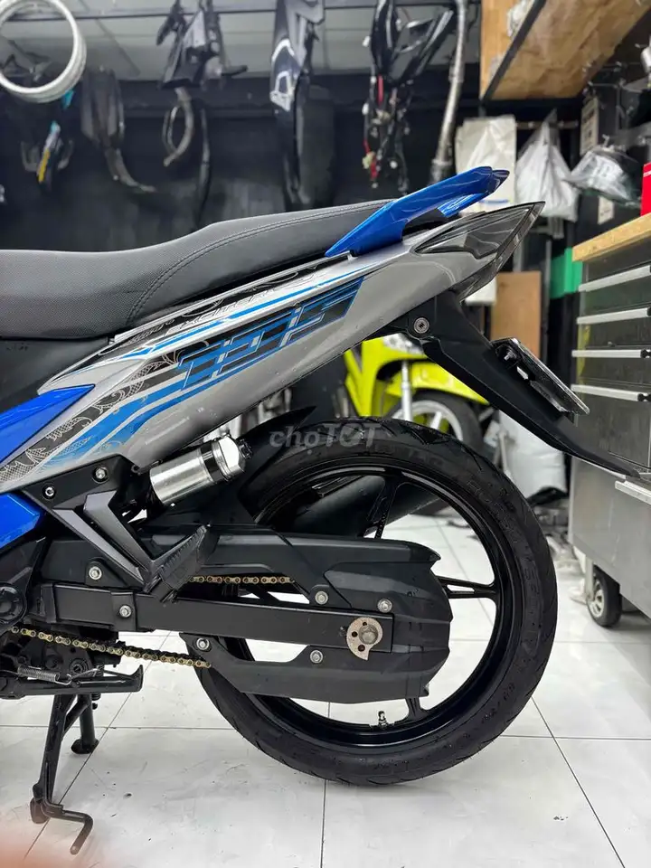 Yamaha Exciter 1S9A сине-серебристый