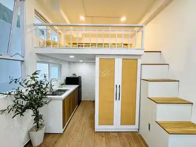 🏡 КРАСИВАЯ КВАРТИРА С МЕЗОНИНОМ – ОТДЕЛЬНАЯ КУХНЯ – 71 LE LAI, GO VAP