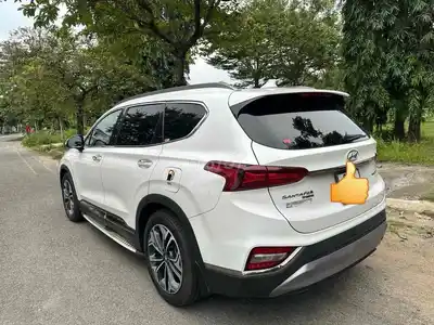 Hyundai Santafe, полная дизельная комплектация, 2020, белый