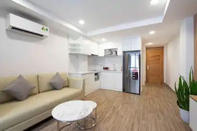ЖК Golden Mansion – улица Пхо Куанг, квартира 43м², с мебелью, 12 млн/мес