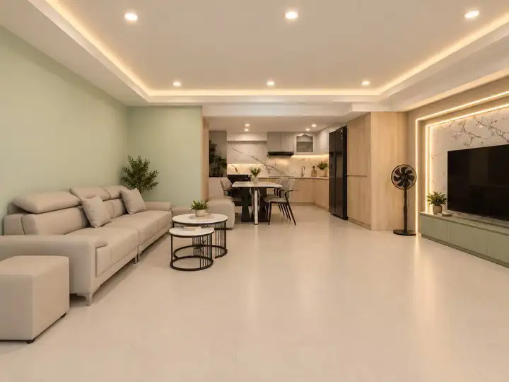 Дом 180м², 3 спальни, балкон, передний двор