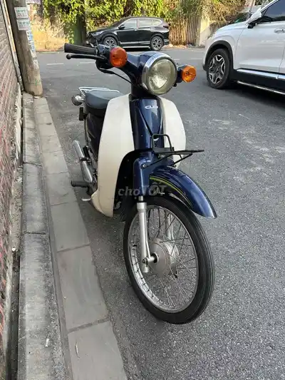 Мопед Cub 50cc, сине-белый, 2016