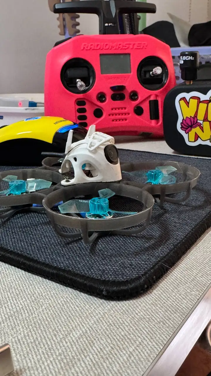 FPV комплект: Meteor 75 Pro + RadioMaster Pocket + Eachine EV800DM