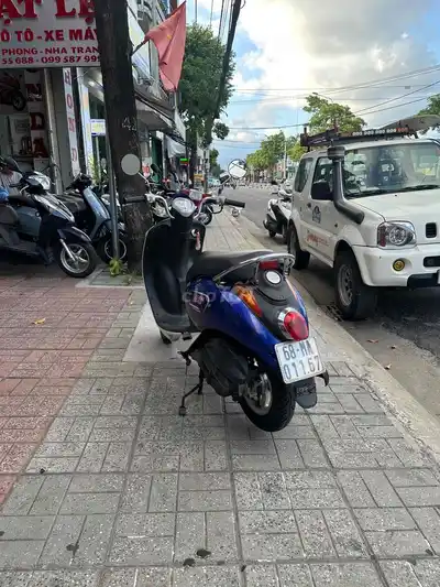 Скутер SYM Attila 50cc сине-белый