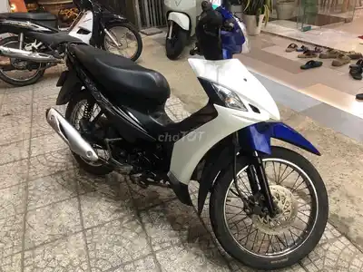 Suzuki Viva 115 Fi Бело-синий полуавтомат