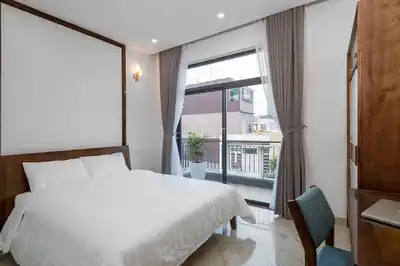 Апартаменты с 1 спальней, 50м2, ул. Cao Ba Quat, Сон Тра, большой балкон