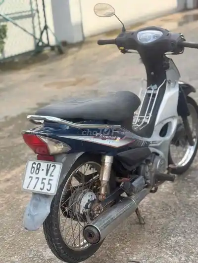 Мопед SYM Elegant 100cc сине-серебристый