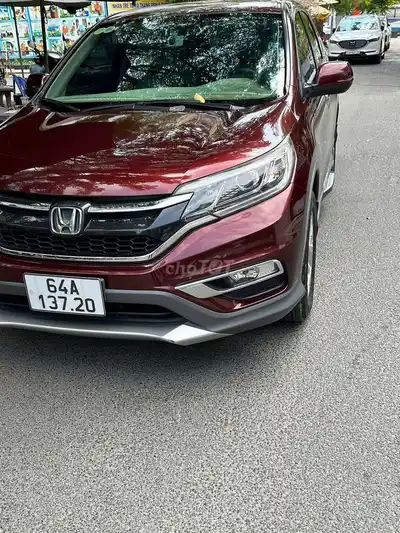 Семейный Honda CR-V 2016 AT Красный