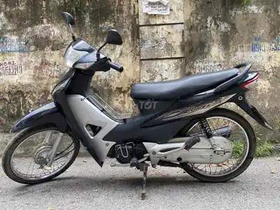 Honda Wave Alpha 50cc 2024 черный малопользованный в новом состоянии