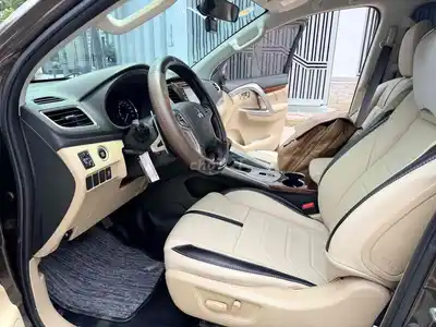 Mitsubishi Pajero Sport 2018 Таиланд Коричневая кожа Nappa