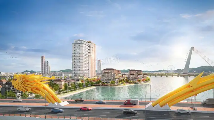 Двухуровневая квартира Duplex в The Ponte, высокий этаж, вид на море
