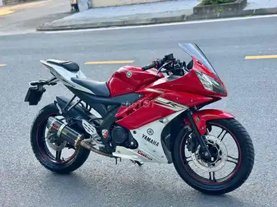 ❤️ Yamaha R15 V2 2013 красно-белый 15 тыс. км_собственник