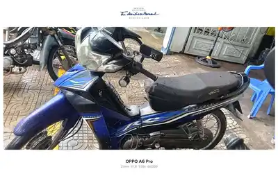 Yamaha Sirius сине-чёрный, полуавтомат