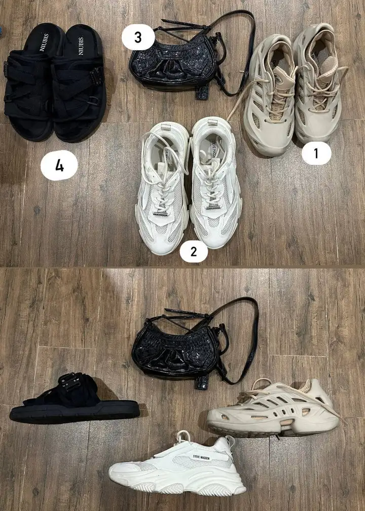 Кроссовки адидас оригинал, кроссовки Steve Madden, сумка aldo, шлепки