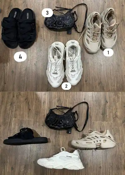 Кроссовки адидас оригинал, кроссовки Steve Madden, сумка aldo, шлепки