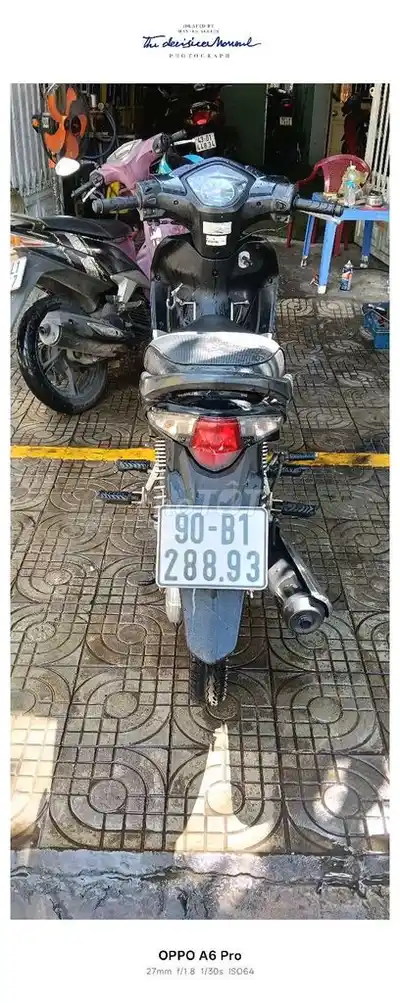 Honda Wave S110 черно-серебристый