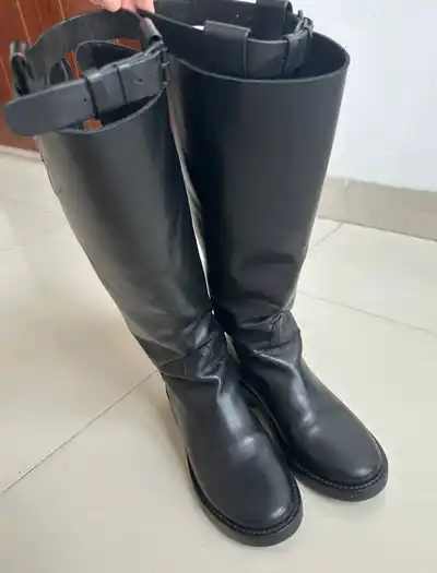 Сапоги из натуральной кожи непромокаемые
