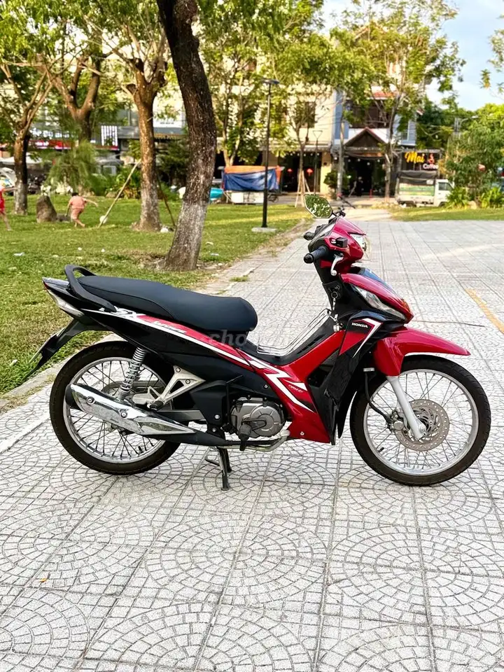 Honda Wave RSX 2019, красно-черный