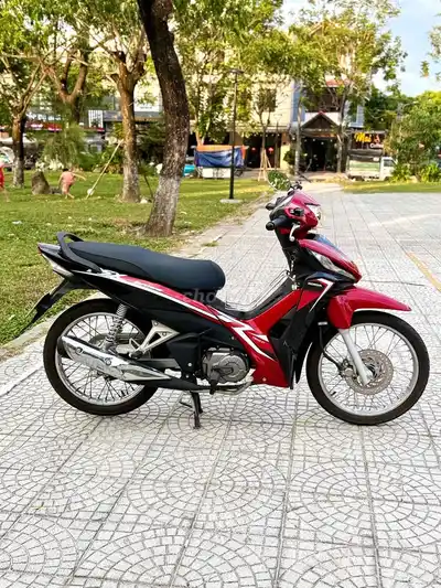 Honda Wave RSX 2019, красно-черный